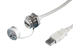 SZ USB-prodluž. kabel, 1 m, připojení do stěny