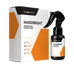 Čistič Nanobright pro světla NordicLight, pro plastové čočky