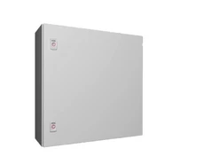 Kompaktní skříň AX, ŠxVxH: 600x600x210 mm, s MP, jednodvéřová, 2 otočné uzávěry