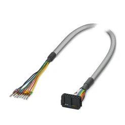 Osazený, kulatý kabel;