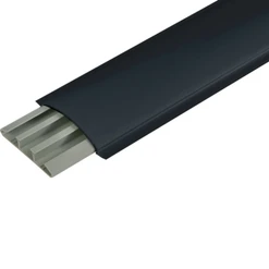 Podlahový kanál 75x17, barva černá