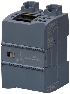 SIPLUS CMS1200 SM1281 condition monitoring for, SIMATIC S7-1200 4 IEPE vibration channels 1DI for