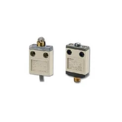 Koncový spínač mini, 0.1A/125VAC, kabel 5 m VCTF, IP67, odolný oleji, plunžr s rolnou