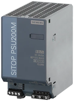 Spínaný zdroj 1f 120-230VAC;2f 230-500VAC/24VDC/5A
