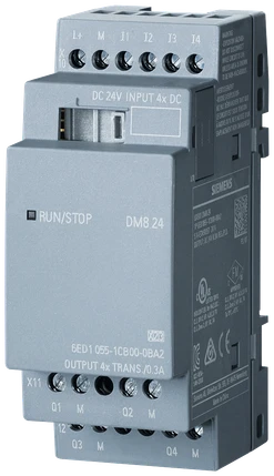 Rozš.modul DM824,24VDC,4I/4O(tranzistorové)