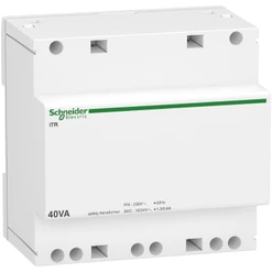 Bezpečnostní transformátor TR 40VA 230V/12-24V