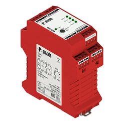 Bezpečnostní modul, 2NO+1NC, 24-230V AC/DC