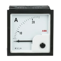 Panelový analogový ampérmetr AMT1-A1-25/72
