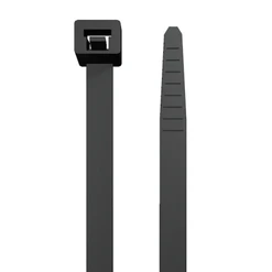 Stahovací páska 2,5x98mm, barva černá, PA6.6, (1BAL=100KS), -40°+85°C, UL94 V-2, bezhalogenové