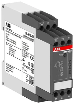 Termistorové relé, 2x SPDT, 110-130VAC/220-240VAC;