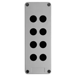 Skříňka polyester  8 děr 85x226x83mm