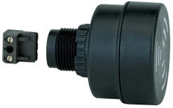 El.inst.bzučák 24V AC/DC,kontinuální 80dB,M22,IP65