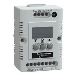 Hygrometr, 5..50°C, 110-120V AC, elektronický