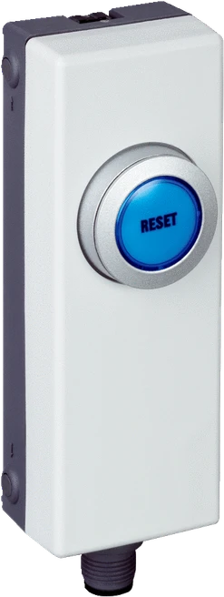 Reset bezp. ovládací tlačítko, kon. M12/4p, 24VDC, vhodné pro mutingové aplikace (s UE403); 6034585