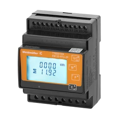 Elektroměr,pro 1-, 3fázové sítě,používání CT, impulzní výstup,, Modbus RTU,.č.7760051004