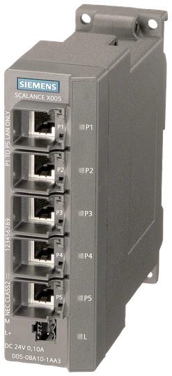 SCALANCE X005, nekon. eth. switch, 5x10/100 Mbit/s