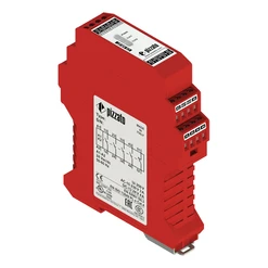Bezp. relé 24 V AC/DC, 4NO+1NC, kat.4, konektor M