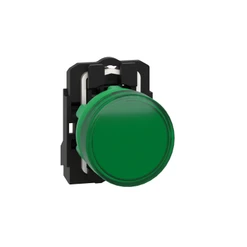 Signálka s LED zelená 24V ACDC