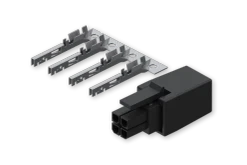Napájecí konektor 4 pólový, contact terminals