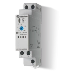 Čas.relé, ZR, 1P/16A, 24-240 V AC/DC, 100ms-20h