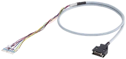 Pre-assembled I/O cable for SINAMICS V90 PROFINET