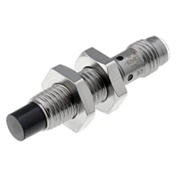 Ind. snímač OMRON, M8, nevest., PNP, NO, sn=4mm, konekt M8/3pin, 12..24VDC, 21mm závit