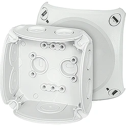 Plastová kabelová rozvodnice ŠxVxH 93x93x62 mm, elastické membrány, IP66