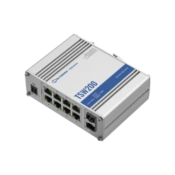 Switch 8xGigabit LAN, 2xSFP, unmanaged; 8xPoE 802.3af a 802.3at
