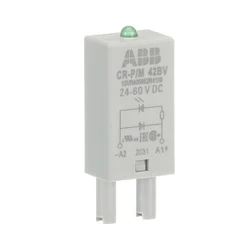 Ochrana diodou a LED zelená,(24-60 VDC), 1SVR405652R4100