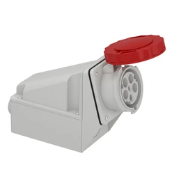 Zásuvka nástěn. 63A 3P+N+PE 400V IP67