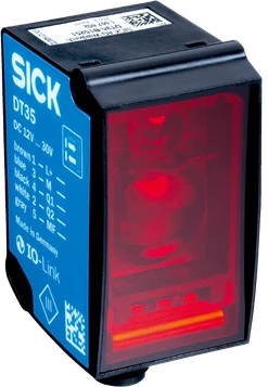 Snímač měření vzdálenosti, 35m, PNP/NPN, Q1,Q2/QA, Laser 1, IO-Link, 12-30VDC, M12/5p; 1057657