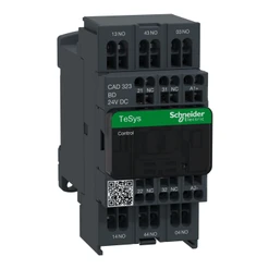 Pomocný stykač 3Z+2V, 24VDC, pružné svorky