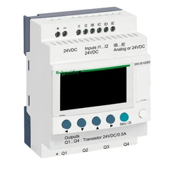 Zelio Logic Modular 24VDC, 6DI, 4AI, 4DO (tranz.)