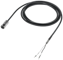 Kabel brzdy motoru, 2x0,75mm2, pro motor S-1FL6 HI, 400 k V70/V90, délka 3 m, přímý konektor