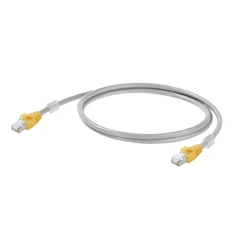 Propojovací kabel, křížený, RJ45/RJ45, přímý, 2 m, šedý, Kat.6A, LSZH; 1312160020