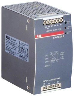 Napájecí zdroj ABB; 24V/5A, 3x400-500VAC