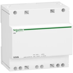 Bezpečnostní transformátor TR 16VA 230V/12-24V