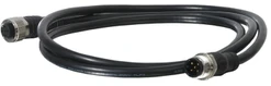 Propoj. kabel M12/8p 0°F - M12/8p 0°M, 1 m