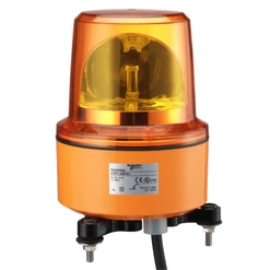 Rotační maják, 130mm LED 230V AC, oranžová
