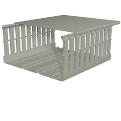 Kabelový žlab perforovaný 100x200x2m, balení 8m