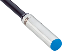 Ind. snímač d=6.5mm, PNP/NO, Sn=2mm, kab. 2m PVC, vestav., V2A, 10-30VDC, 5kHz, L=31.3mm; 1101164