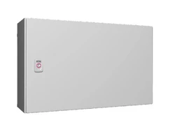 Kompaktní skříň AX, ŠxVxH: 600x380x210 mm, s MP, jednodvéřová, 1 otočný uzávěr