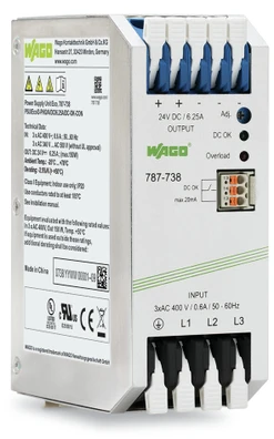 Epsitron_787-738, 3x 400VAC / 24VDC, 6,25A