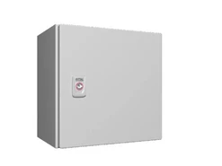 Kompaktní skříň AX, ŠxVxH: 300x300x210 mm, s MP, jednodvéřová, 1 otočný uzávěr