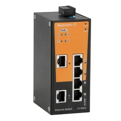 Fast Ethernet switch, neřízený PoE, 2*RJ45 10/100, BaseT(X), 4*RJ45 10/100 BaseT(X) PoE+; 1286920000