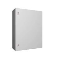 Kompaktní skříň AX, ŠxVxH: 600x800x250 mm, s MP, jednodvéřová, 2 otočné uzávěry