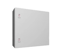 Kompaktní skříň AX, ŠxVxH: 500x500x210 mm, s MP, jednodvéřová, 2 otočné uzávěry