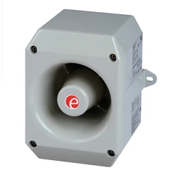 Ex siréna max. 116dB,64 tónů,10-30VDC, šedý kryt, Zóna 2 a 22