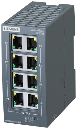 Ethernet Switch for 10/100 Mbit/s, 8xRJ45