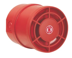 Multi-tónová siréna, max. 115dB, 9-28VDC, 32 tónů, červený kryt